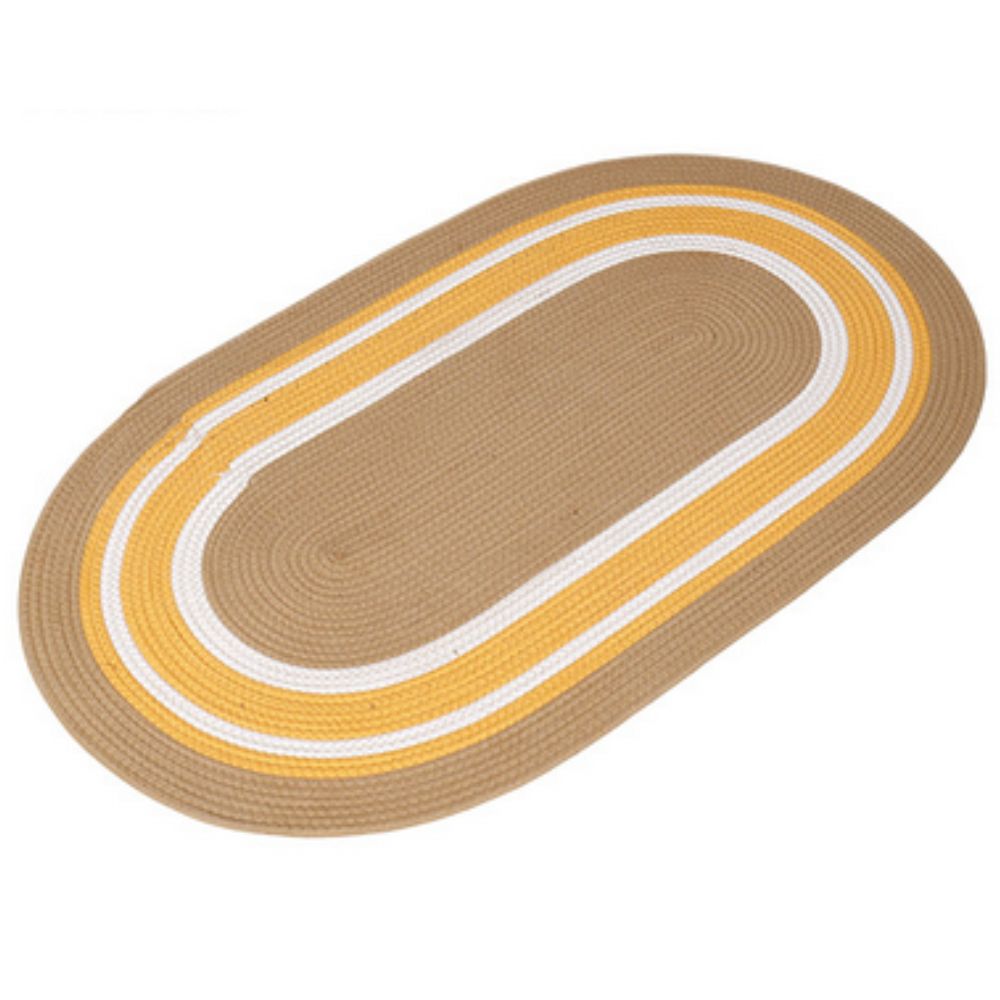 Spiral Oval Accent Rug