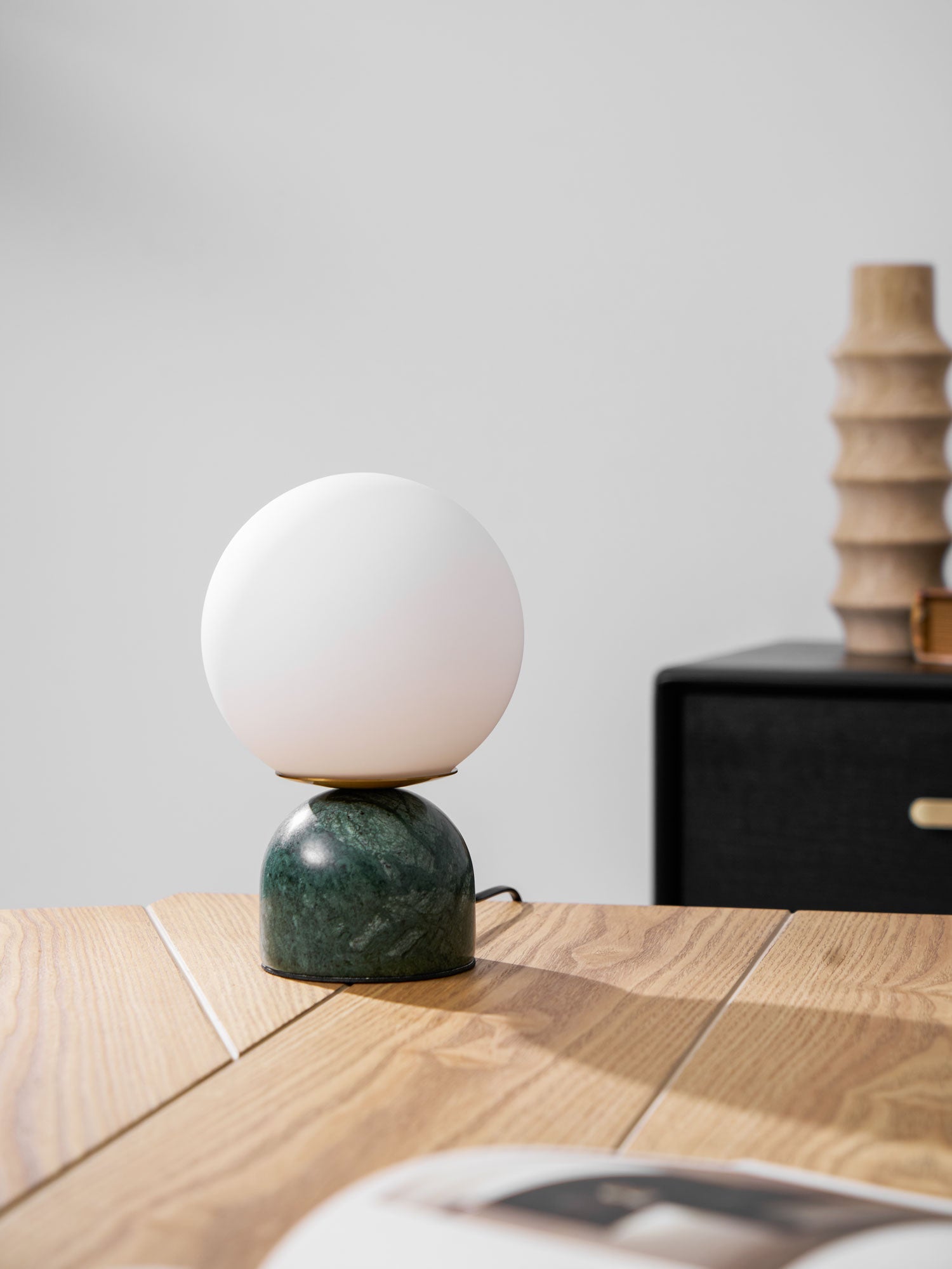 Marble Orb Table Lamp