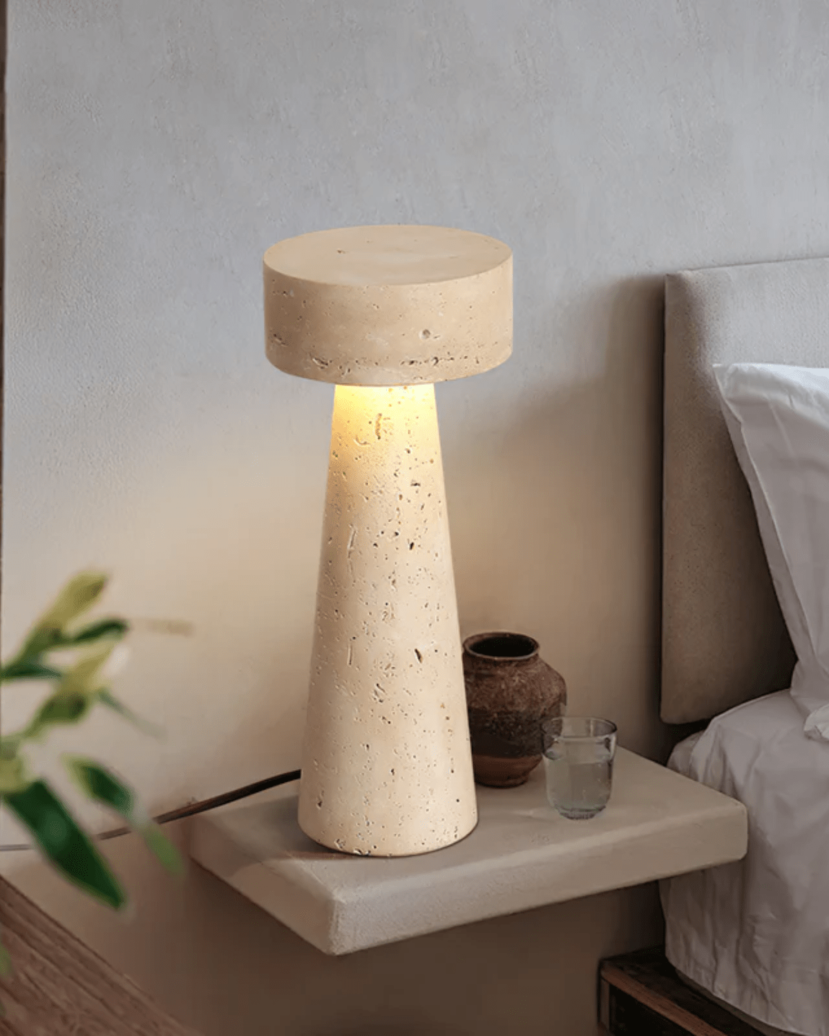 Stone Table Lamp