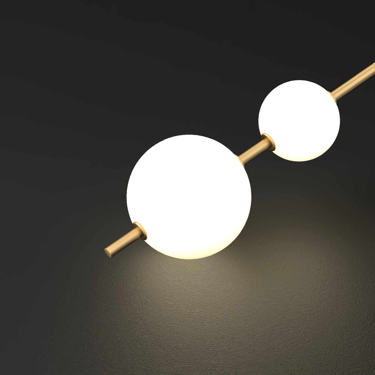 Vertical Ball Pendant Lamp