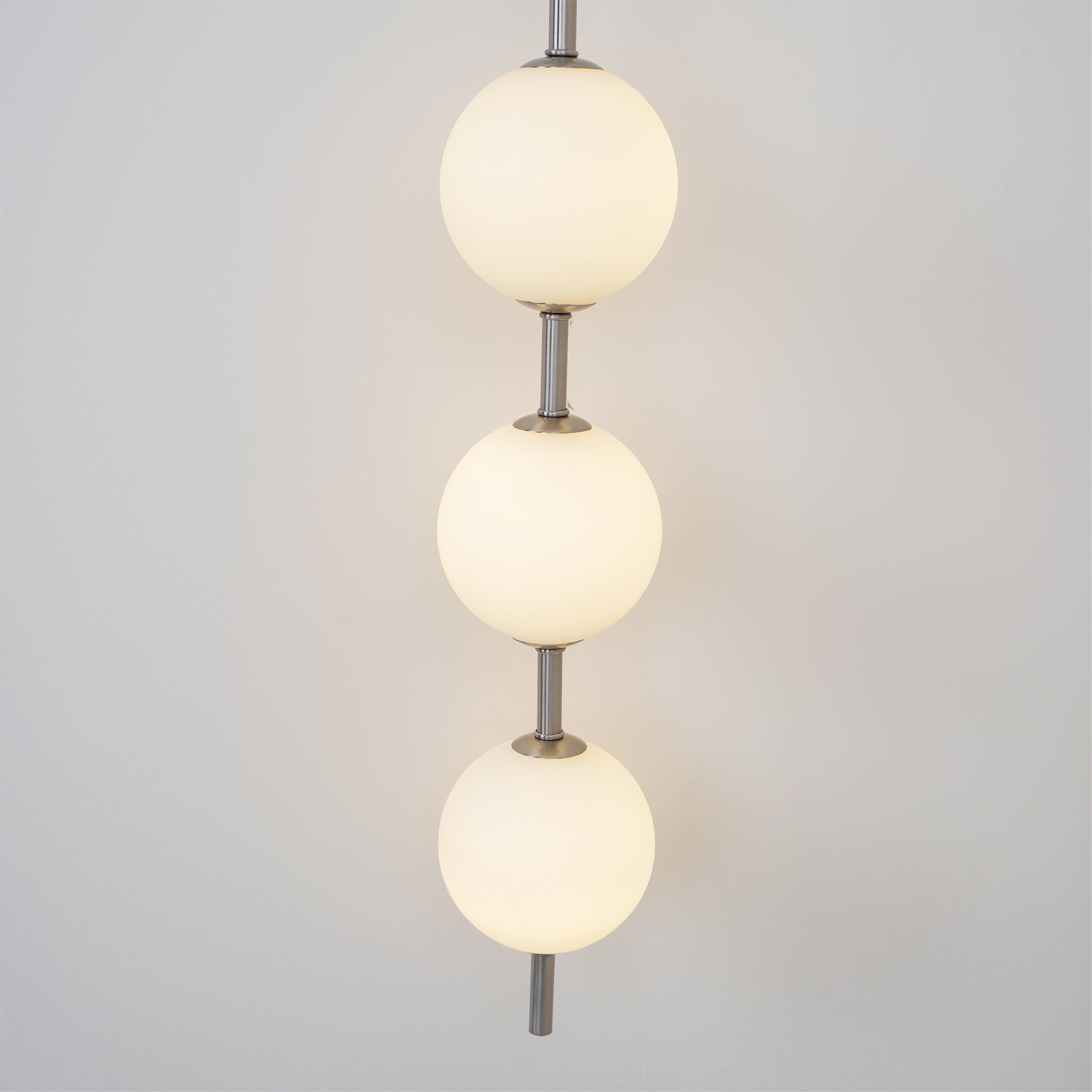 Vertical Globe Wall Light