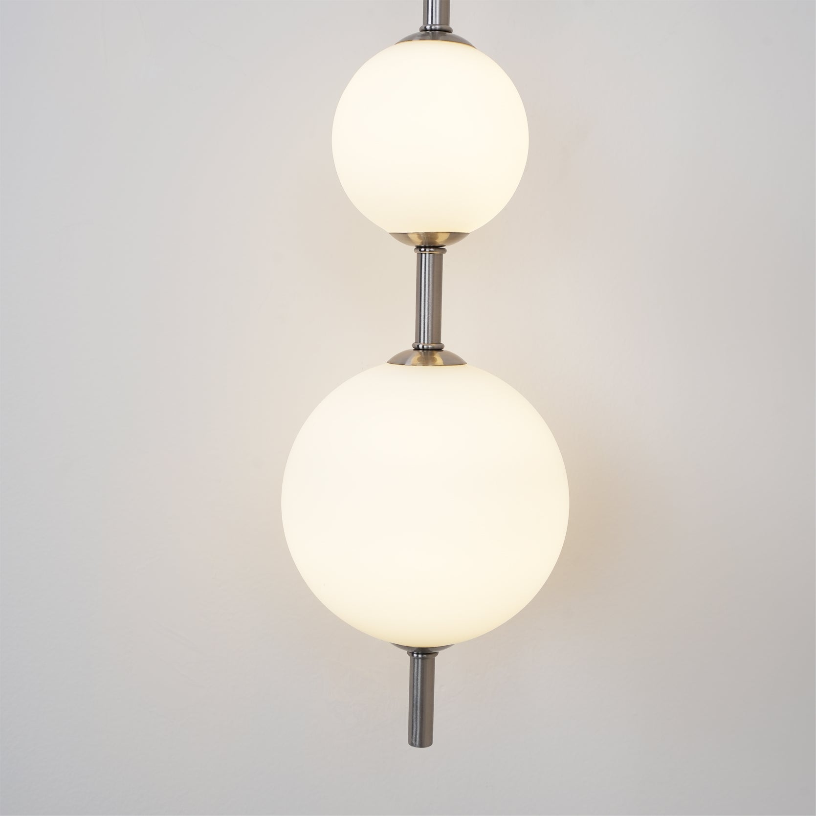 Vertical Globe Wall Light