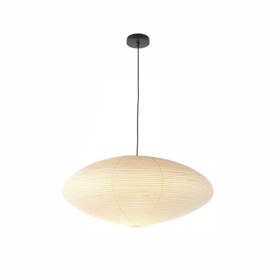Japanese Paper Saucer Ceiling Light