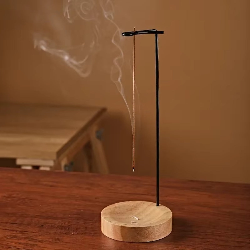 Handcrafted Wood Incense Burner