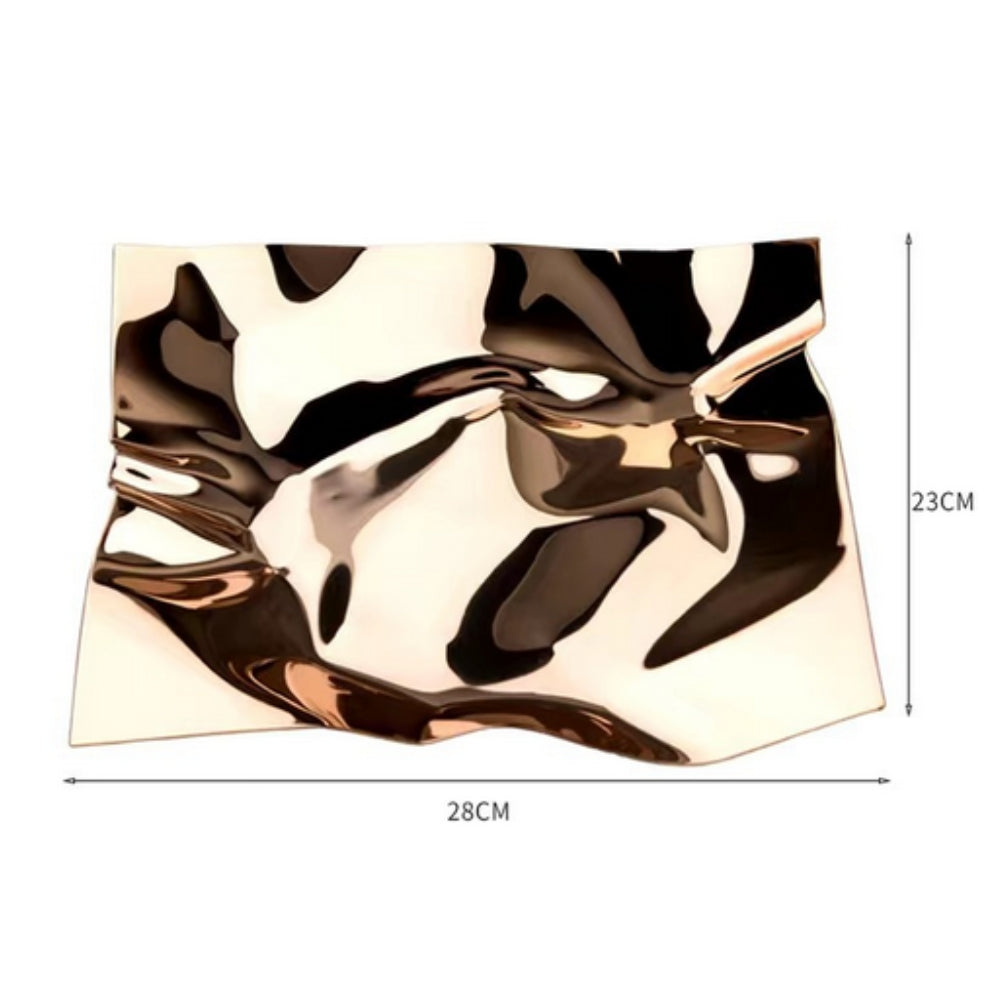 Crinkle Metal Display Tray