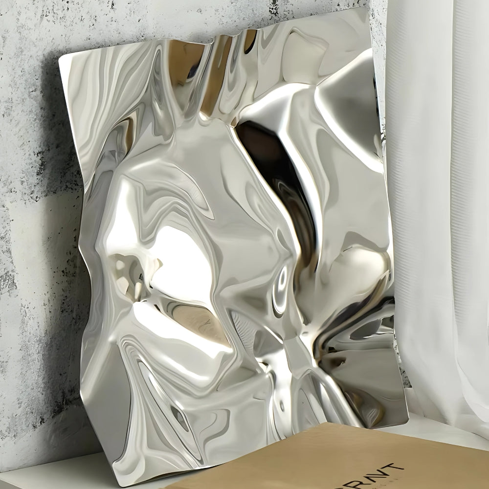 Crinkle Metal Display Tray