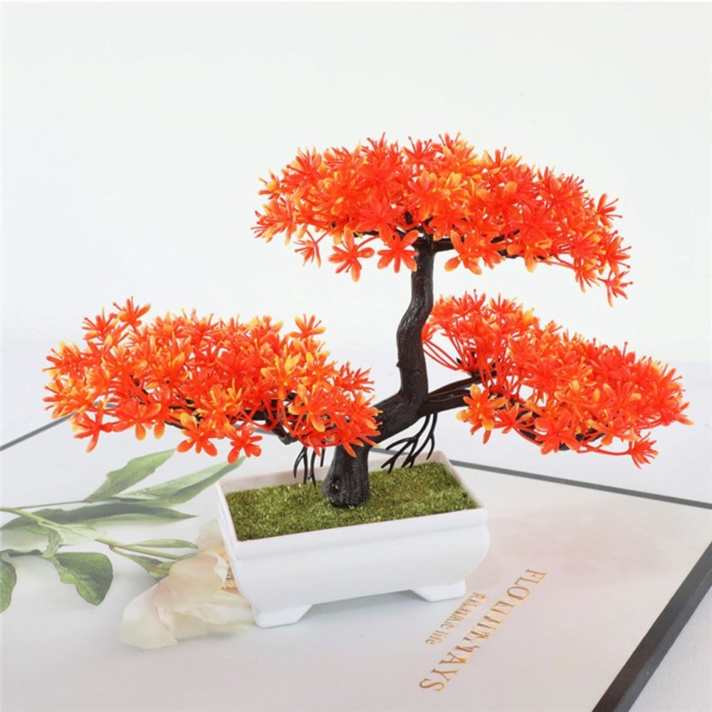 Mini Artificial Bonsai Desk Tree