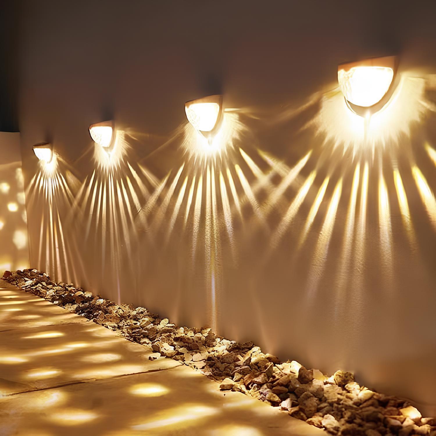 Solar Step Wall Light