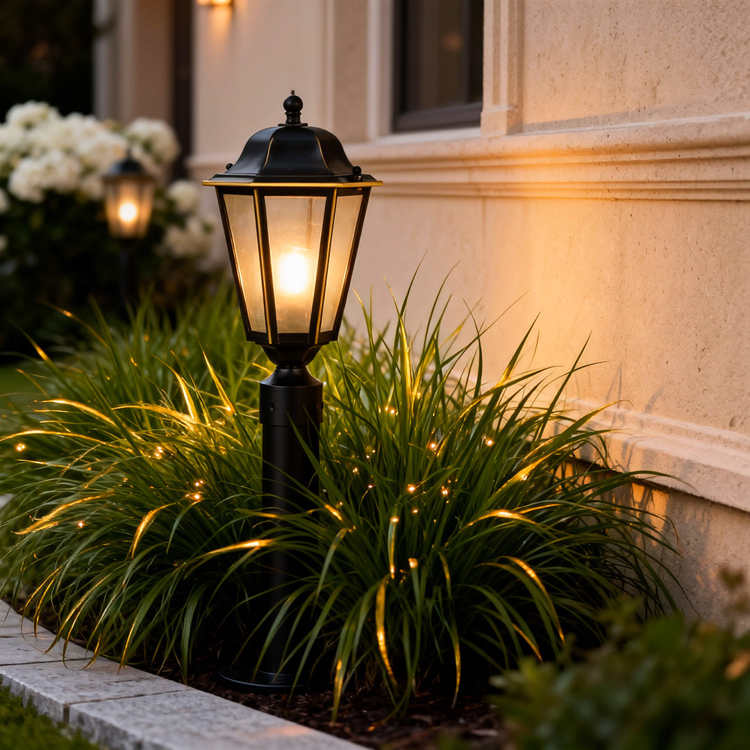 European Copper Path Lantern
