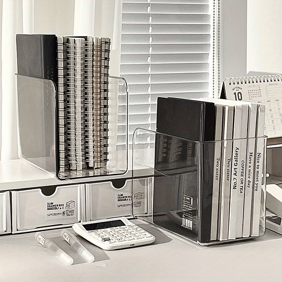 Clear Arc Bookend Stand