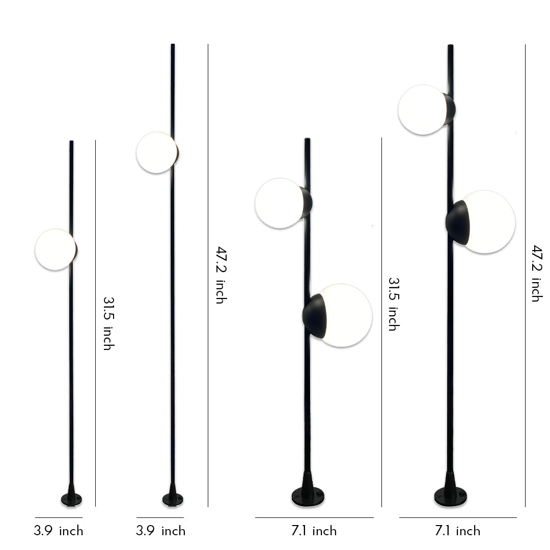 Globe Head Outdoor Garden Path Light