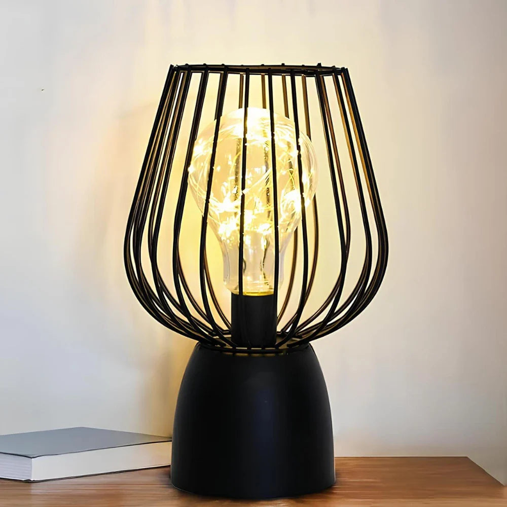 Iron Cage Glow Lamp