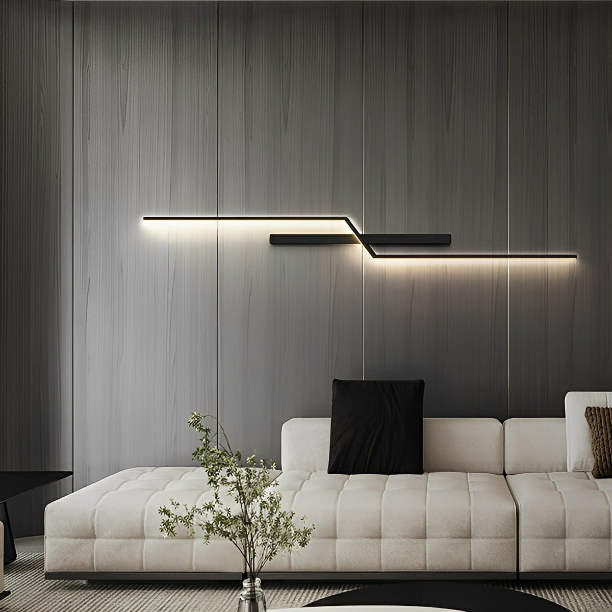 Minimalist Kinked Linear Wall Light
