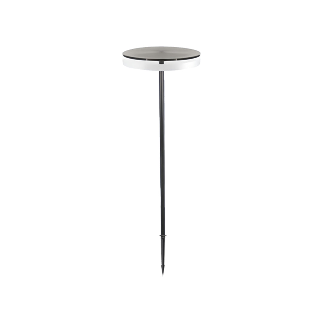 Tall Stainless Outdoor Landscape Post Light