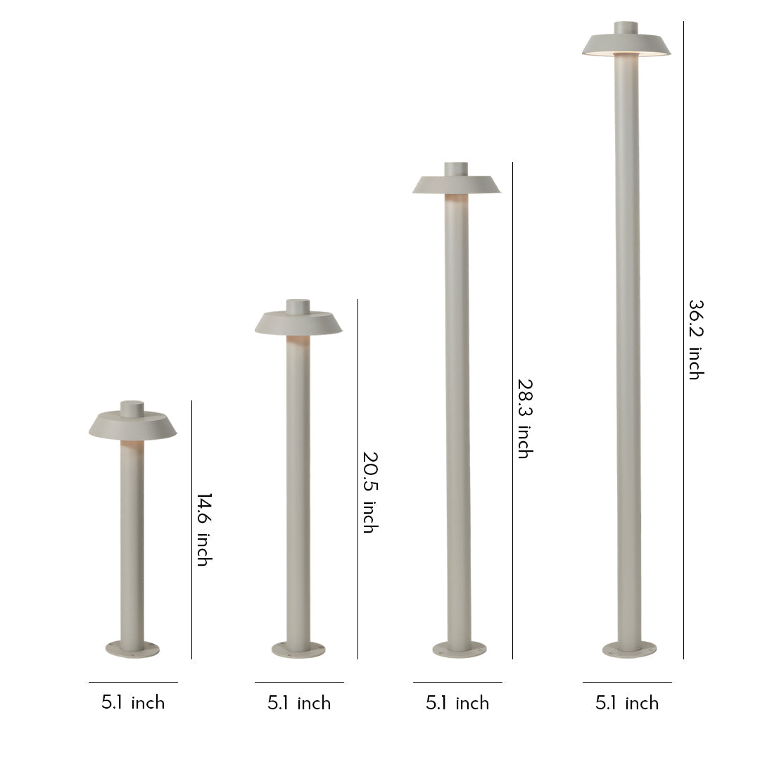 Soft Dome Outdoor Garden Path Light