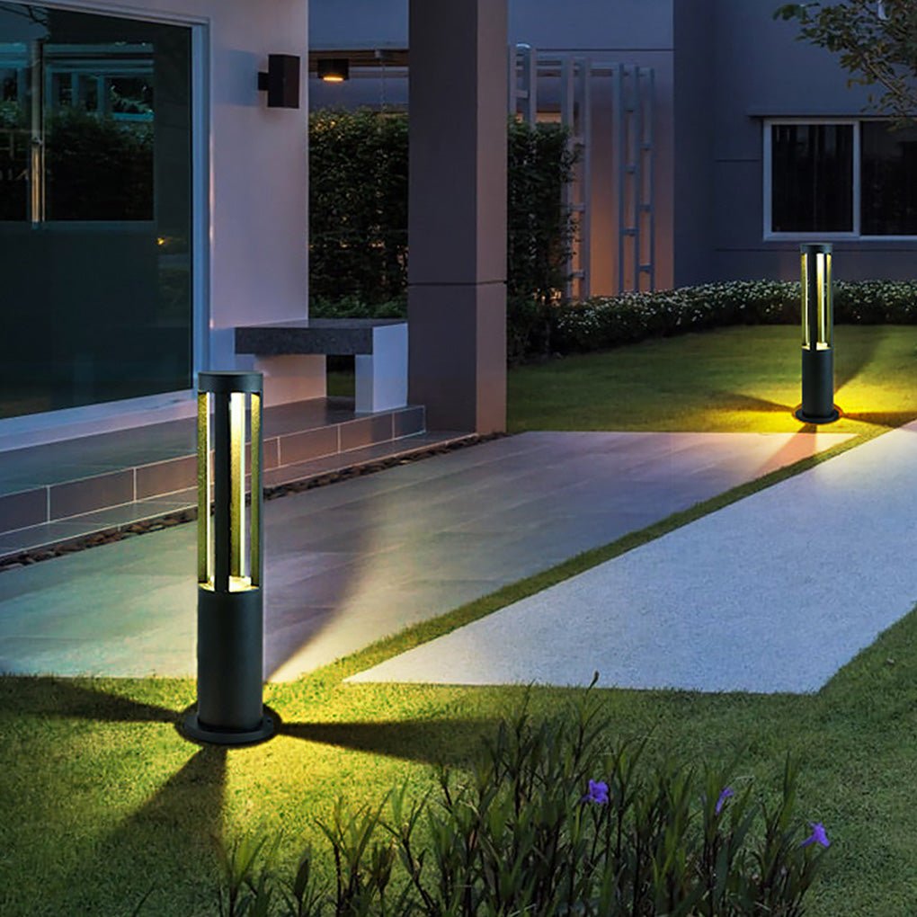 Halo Cutout Bollard Light