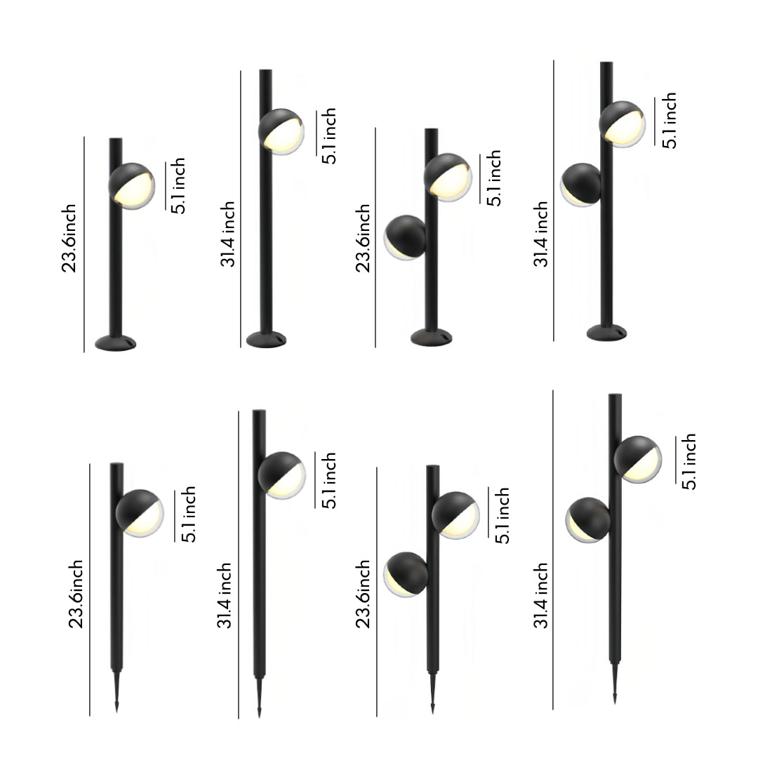Outdoor Path Light Dual