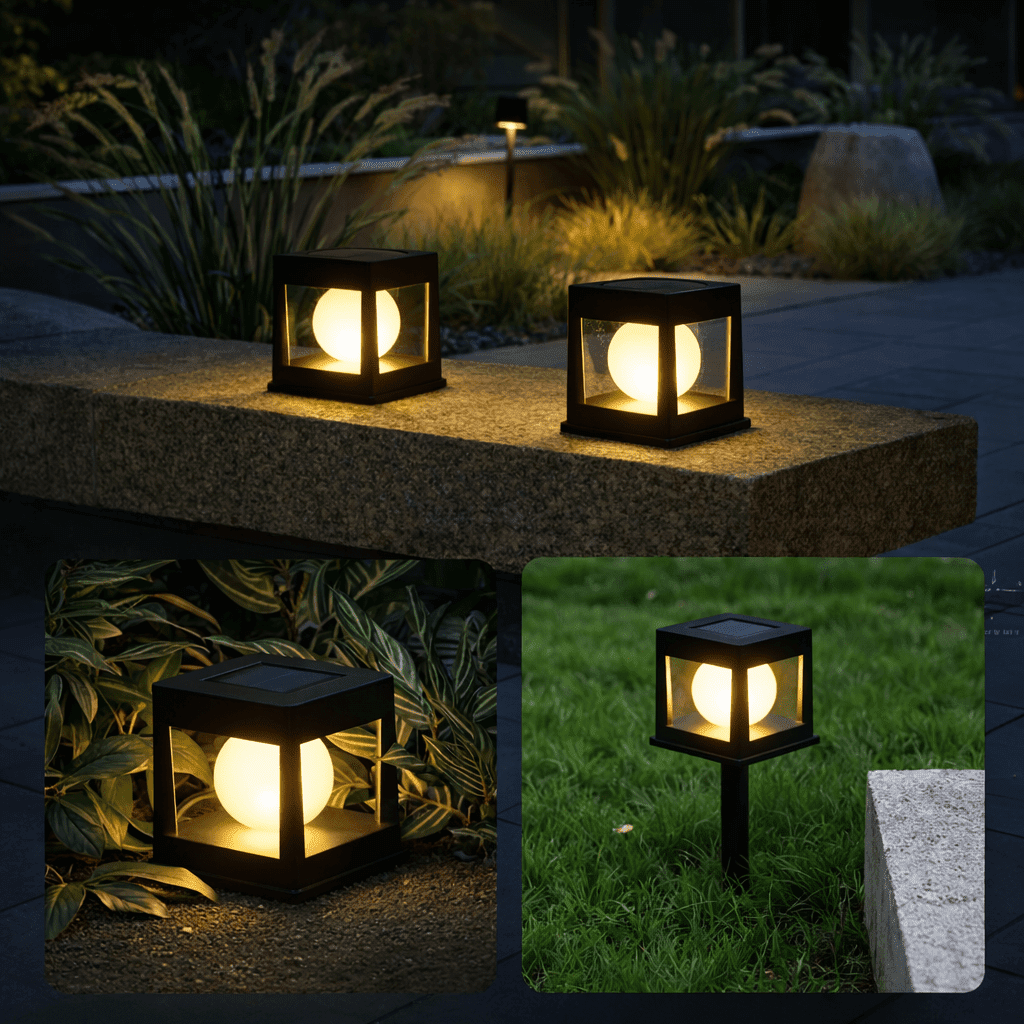 Solar Path Post Light