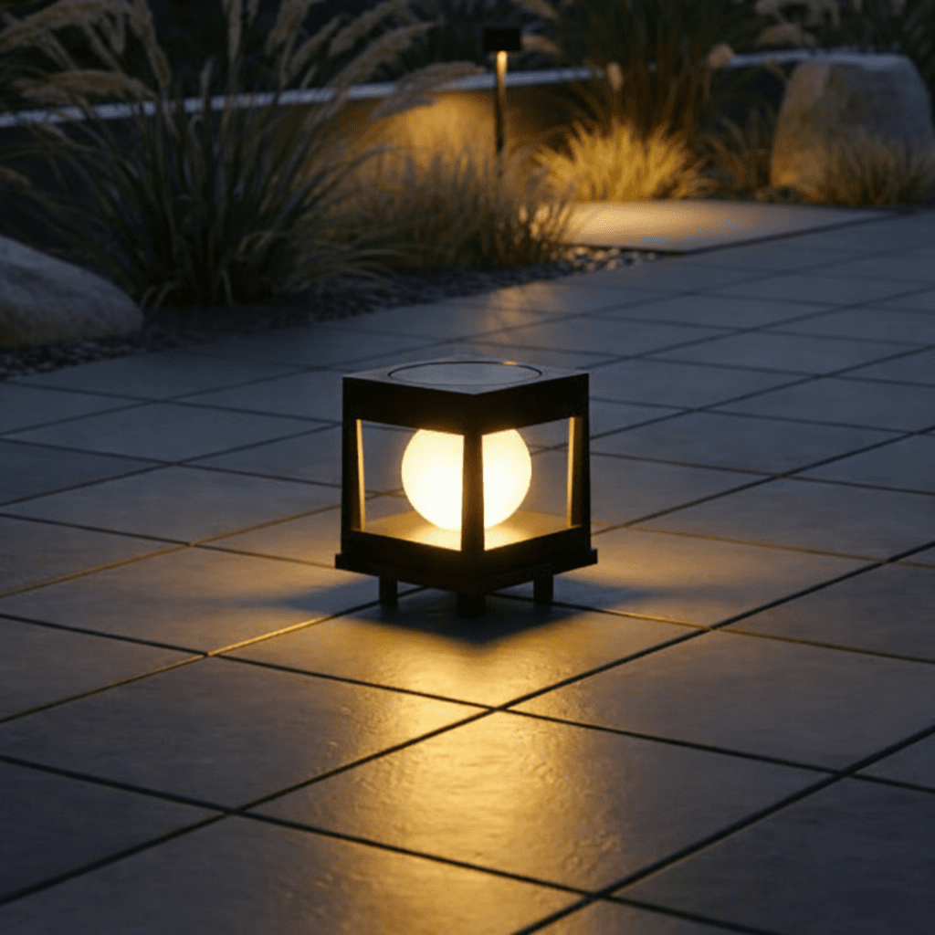 Solar Path Post Light