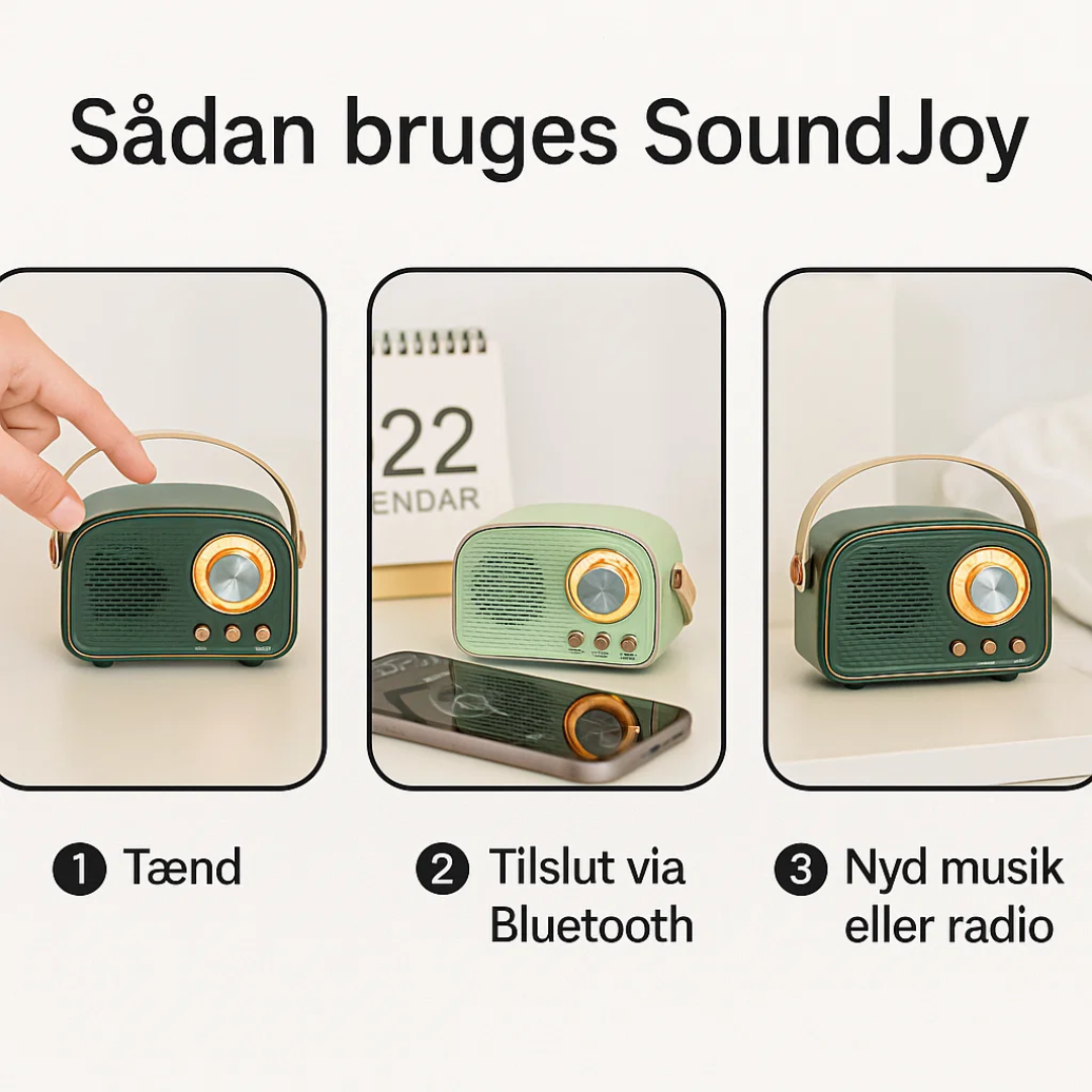 Portable Retro Speaker