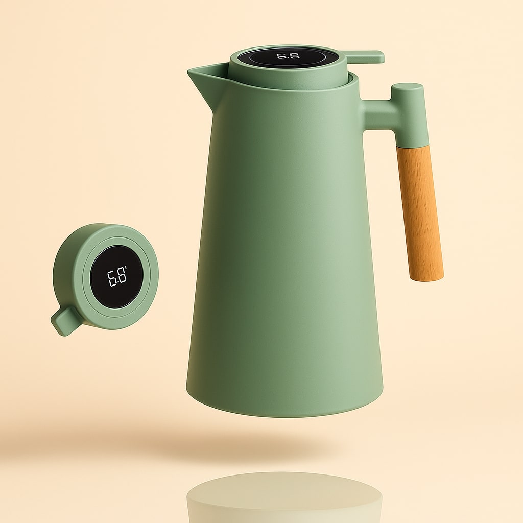 Insulated Carafe with Temperature Display