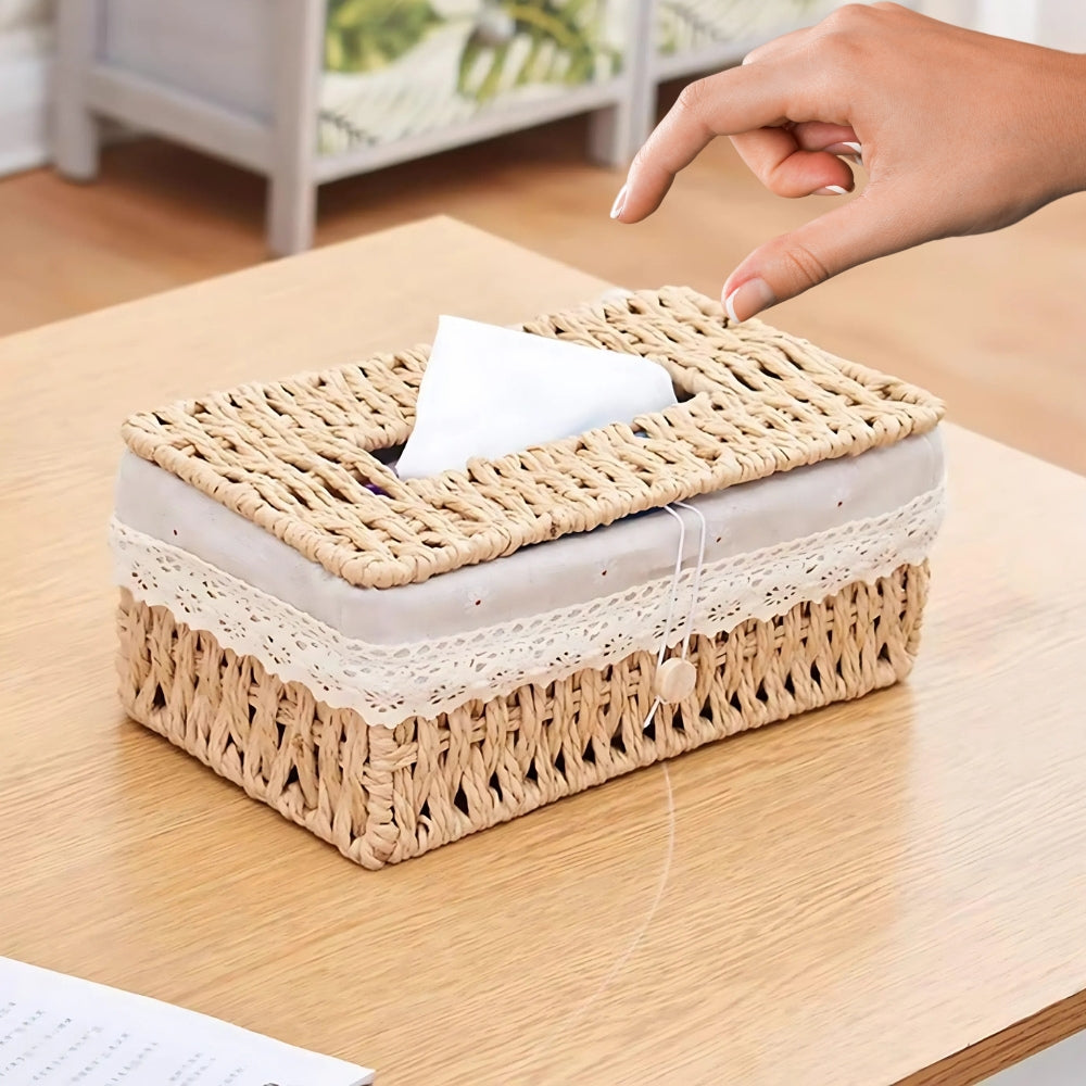 Braided Woven Tissue Cover
