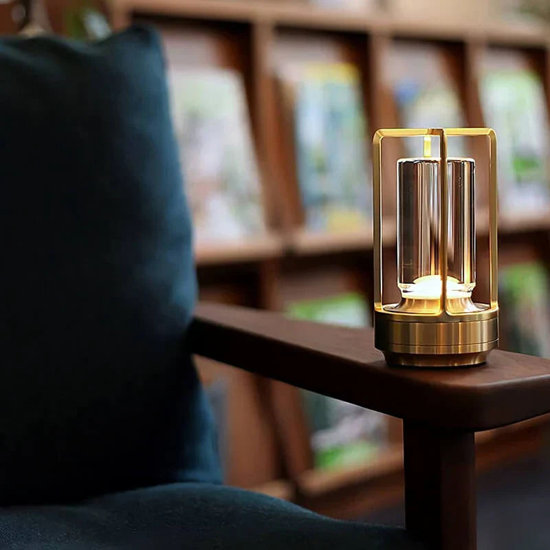 Portable Crystal Lantern Lamp