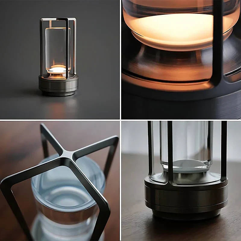 Portable Crystal Lantern Lamp