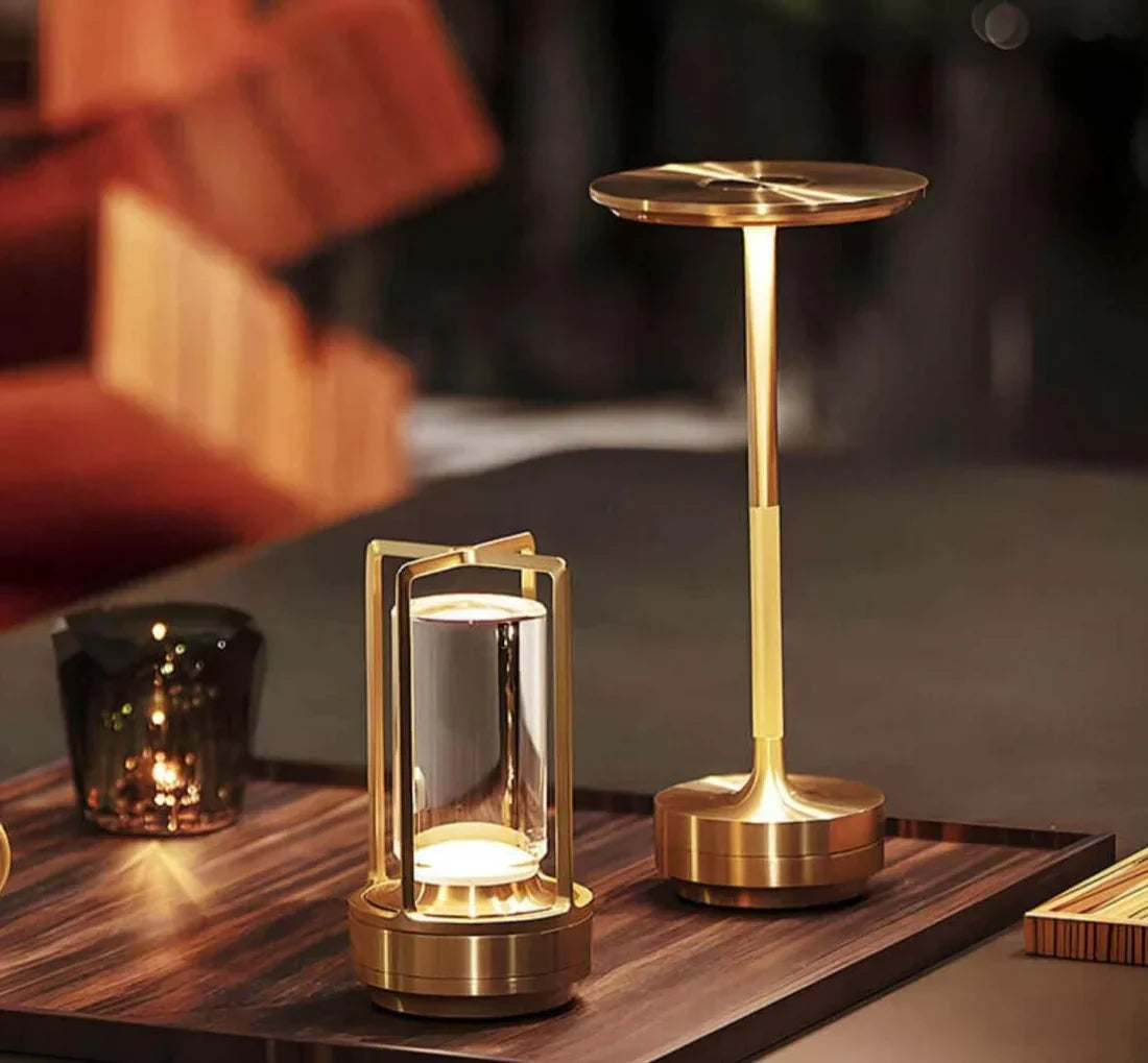 Portable Crystal Lantern Lamp