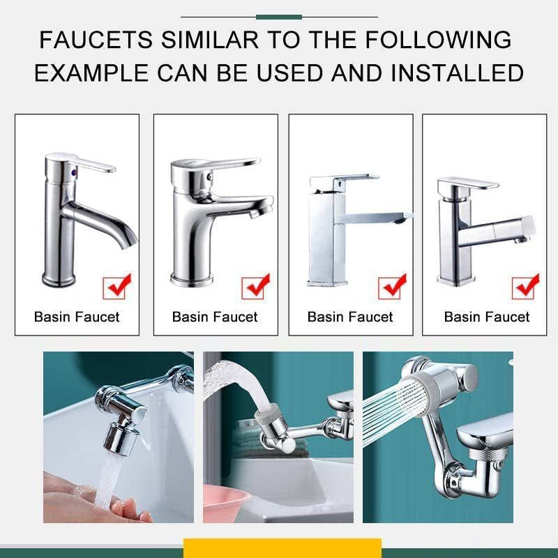 Swivel Aerator Faucet Head