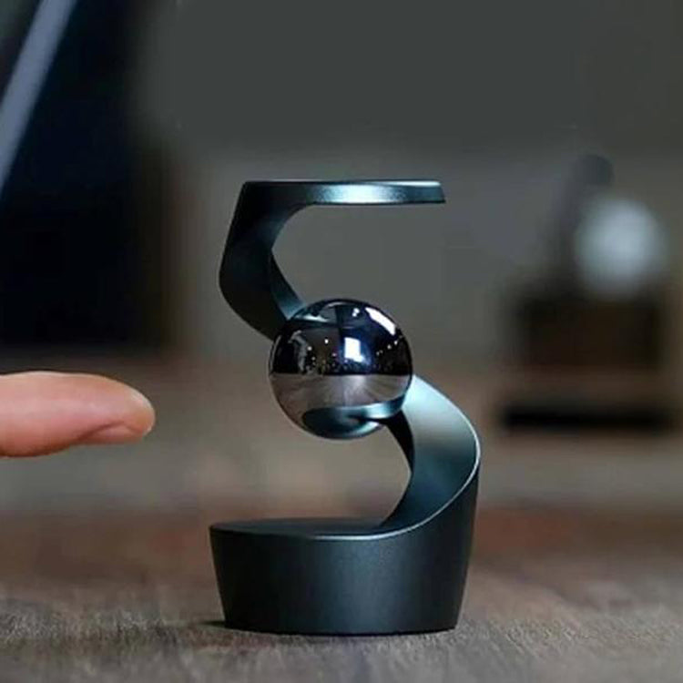 Vortex Helix Kinetic Desk Sculpture