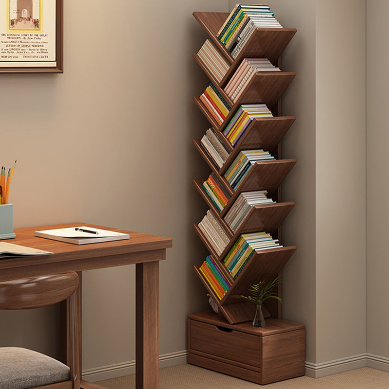 Rectangular Wood Bookshelves