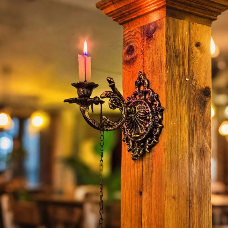 Heritage Candle Wall Sconce