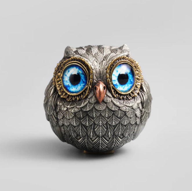 Decorative Owl Figurine Sculpture