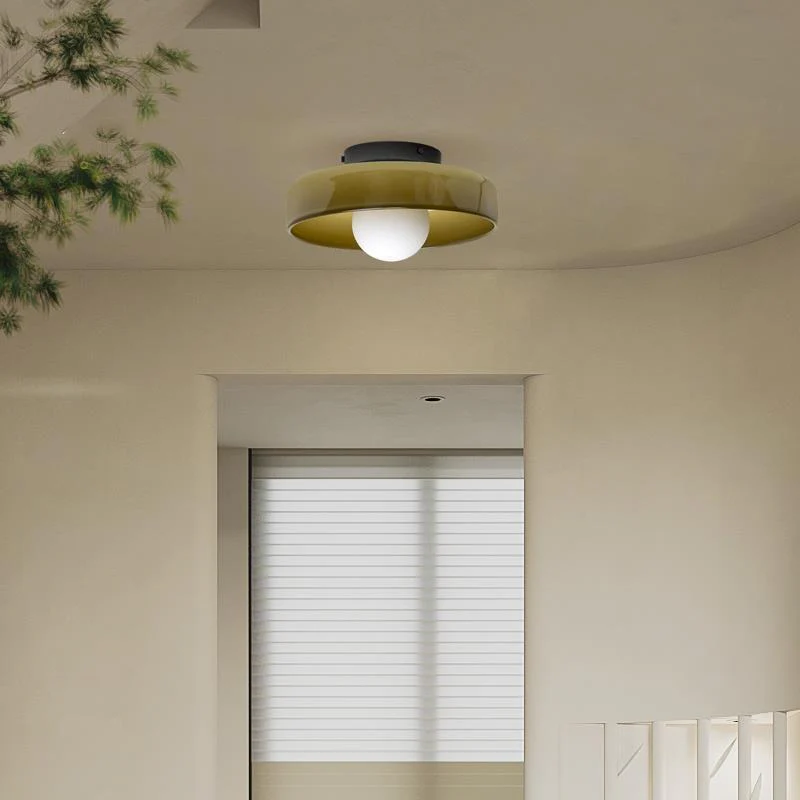 Round Flush Ceiling Light