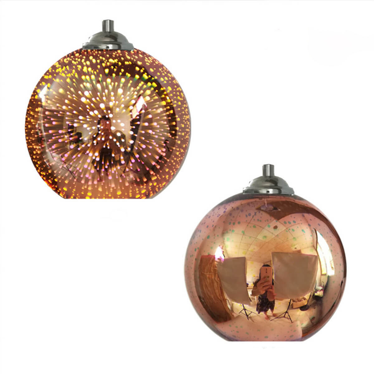 Fireworks Dome Ceiling Light
