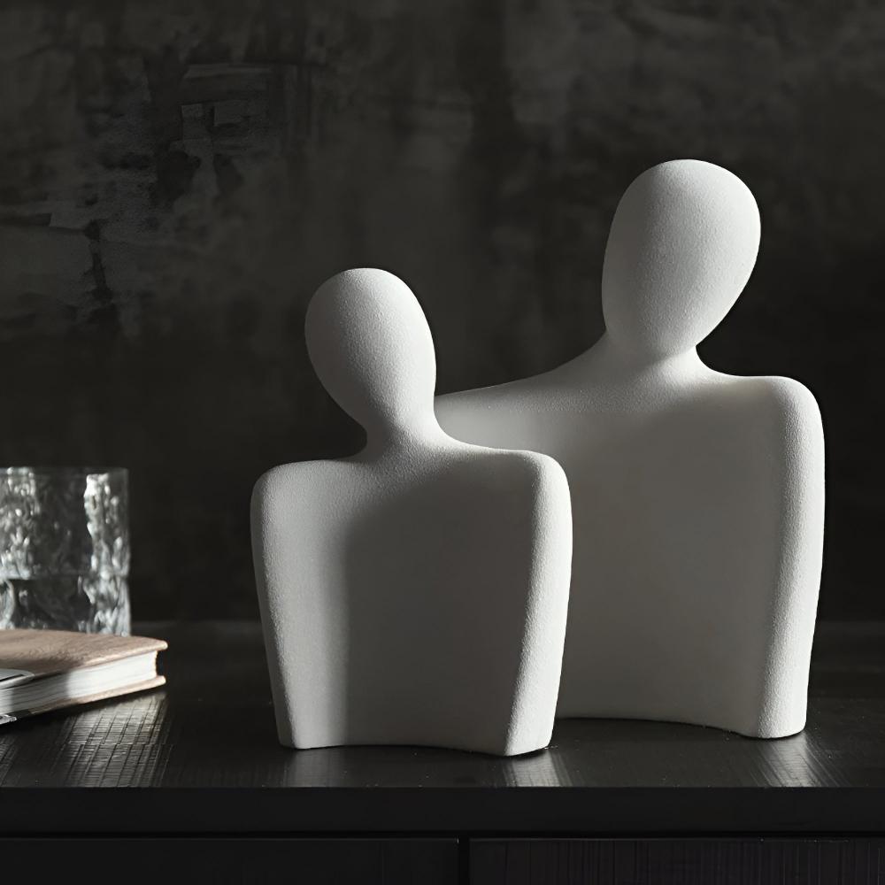 Couple Ceramic Love Figurine
