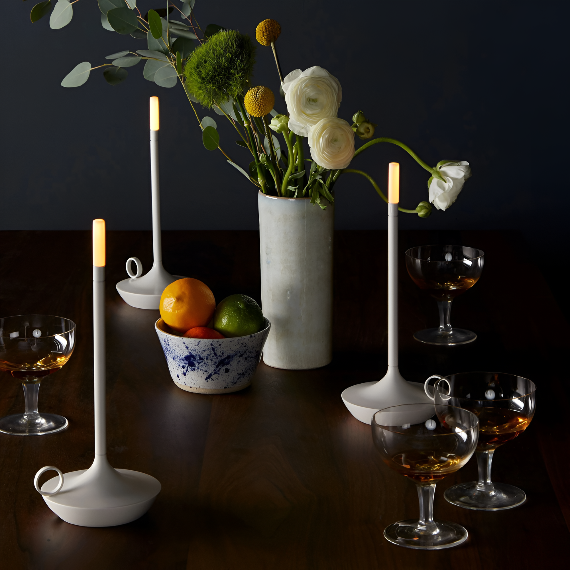 Cordless Candle Table Lamp