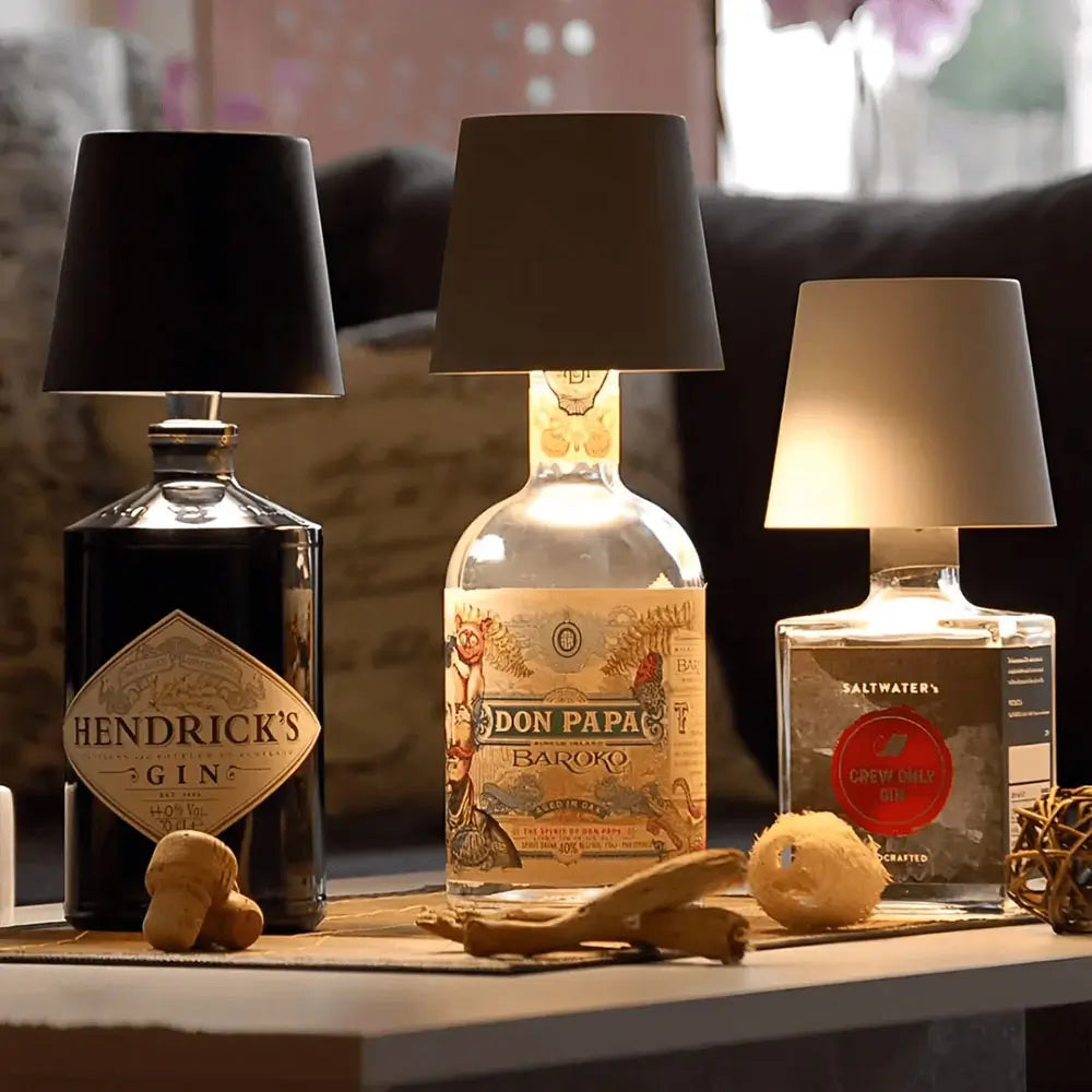 Bottle Accent Table Lamp
