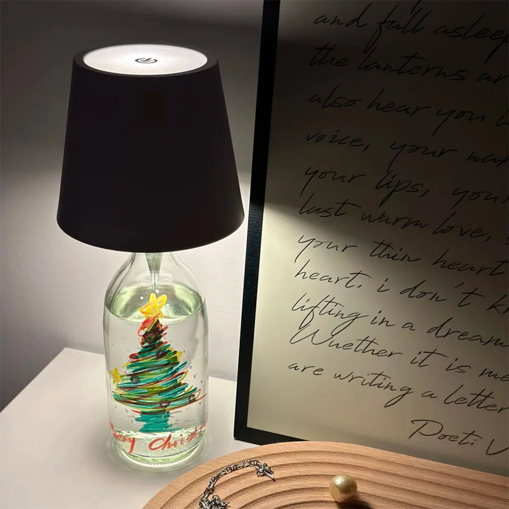 Bottle Accent Table Lamp