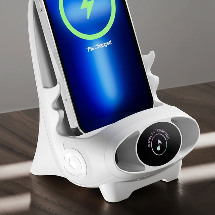 Wireless Charging Phone Stand