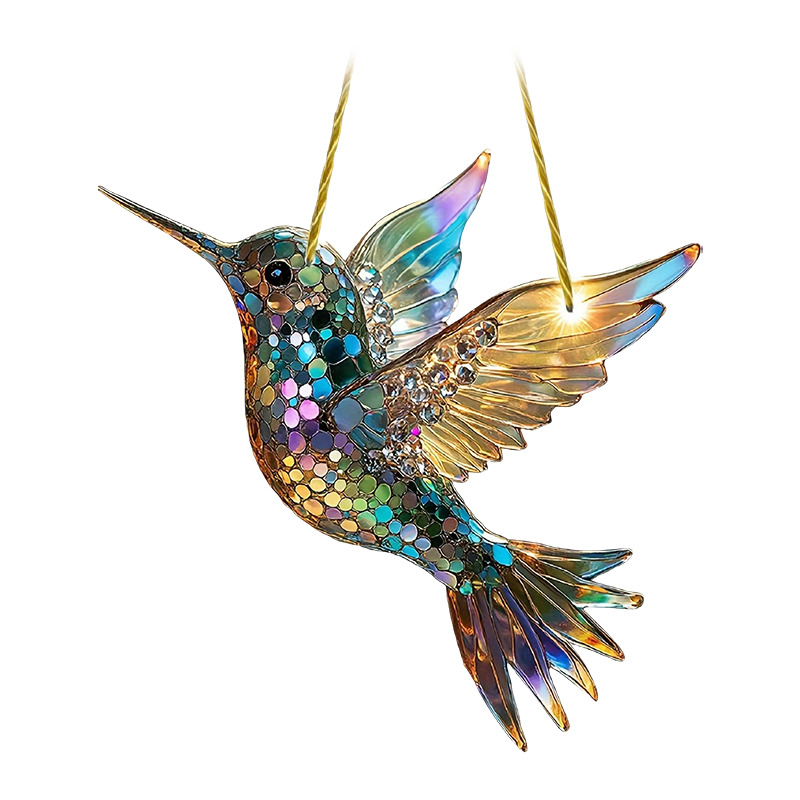 Hummingbird Acrylic Window Suncatcher