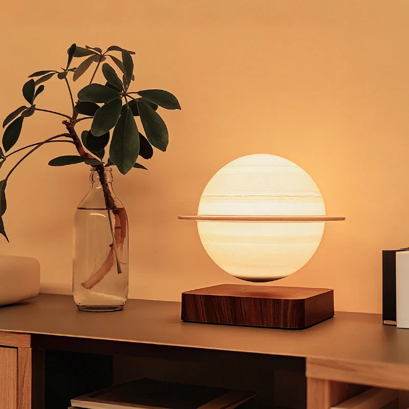 Levitating Planet Table Lamp