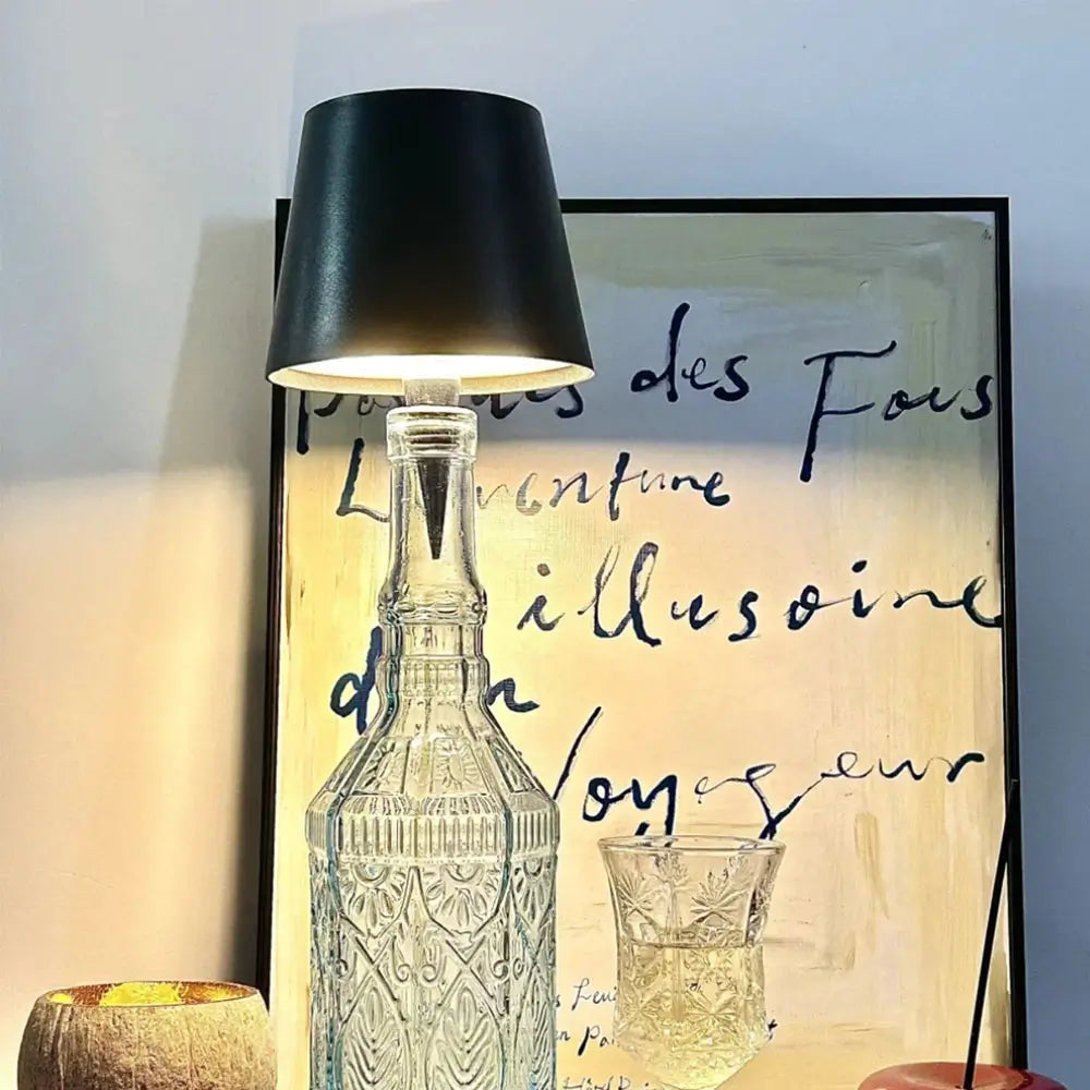 Bottle Accent Table Lamp