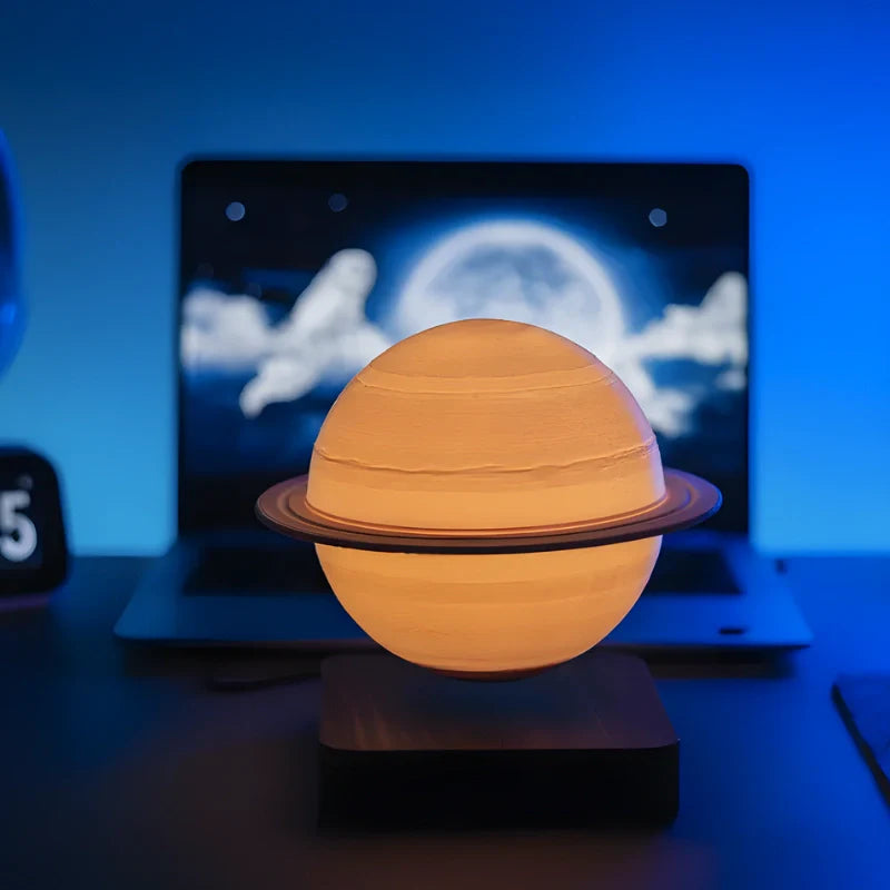 Levitating Planet Table Lamp