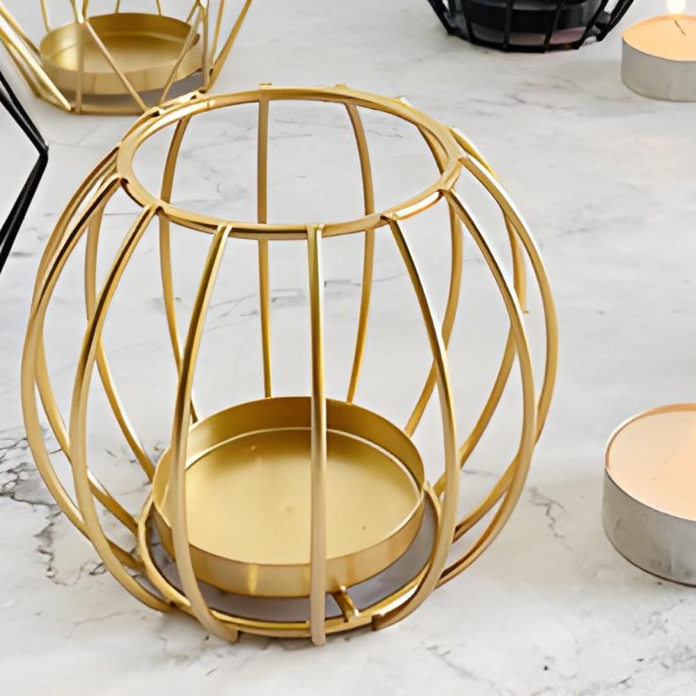 Geometric Frame Candle Holder