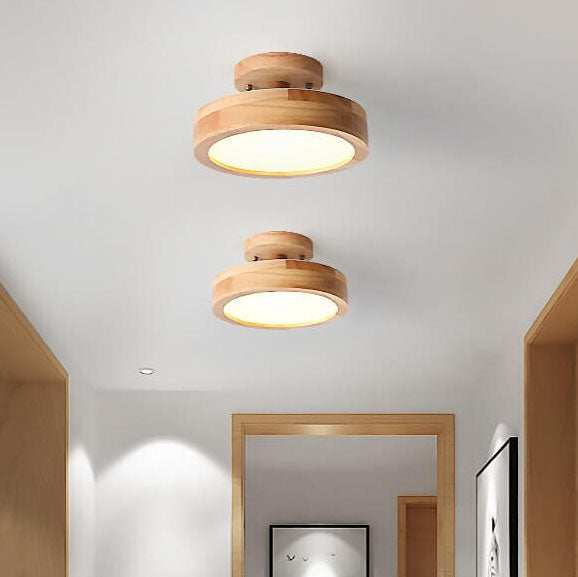 LogGlow Ceiling Light