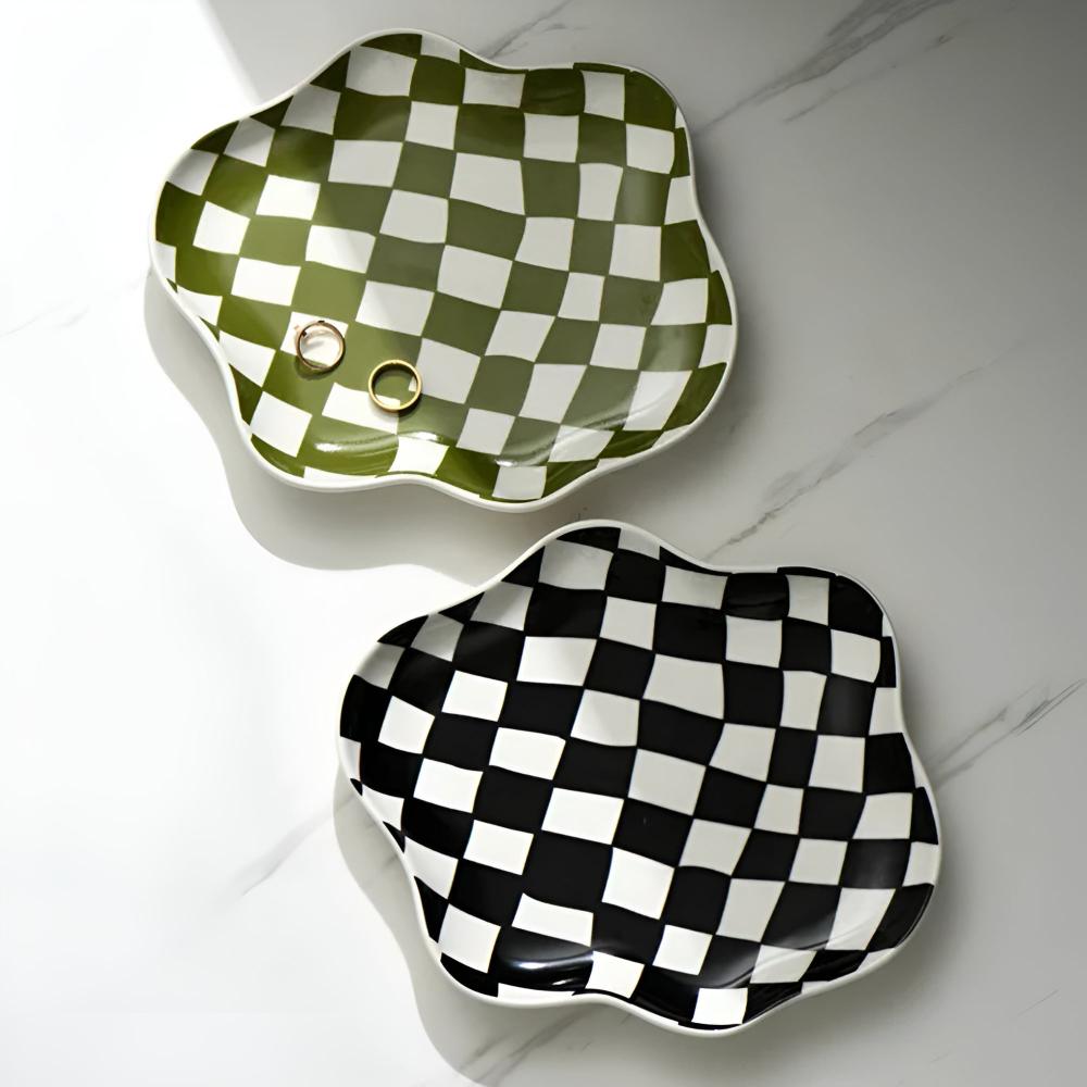 Checkered Accent Plate