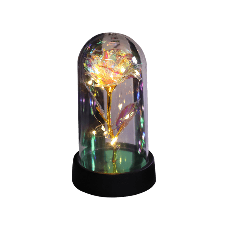 reserved Rose in Glass Dome Display