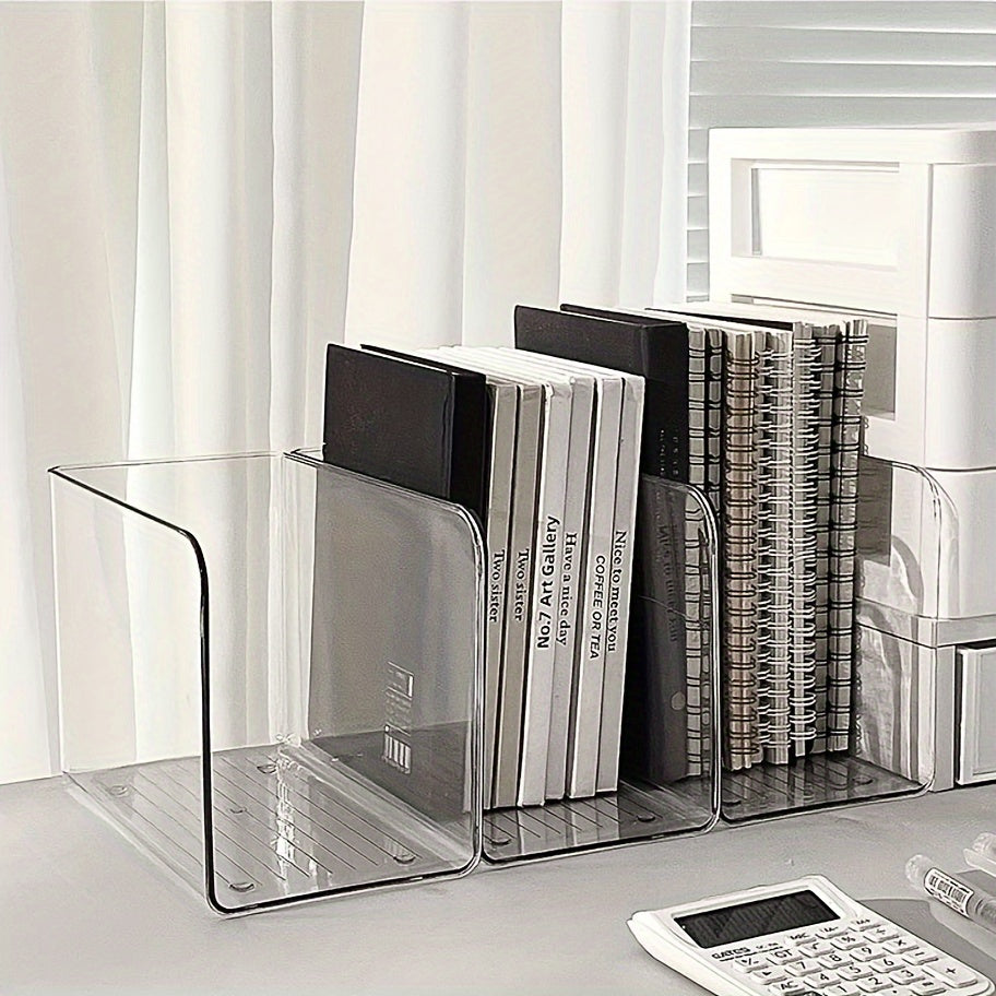 Clear Arc Bookend Stand